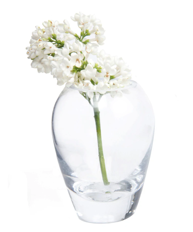 Handblown bud vase